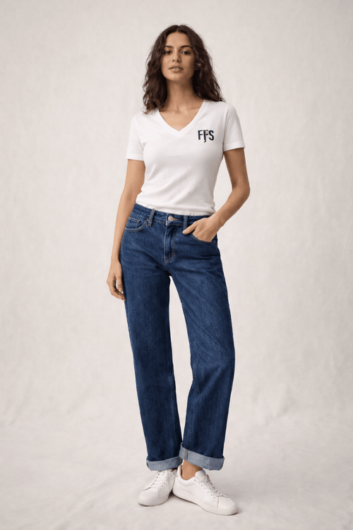 camiseta blanca federación peñas