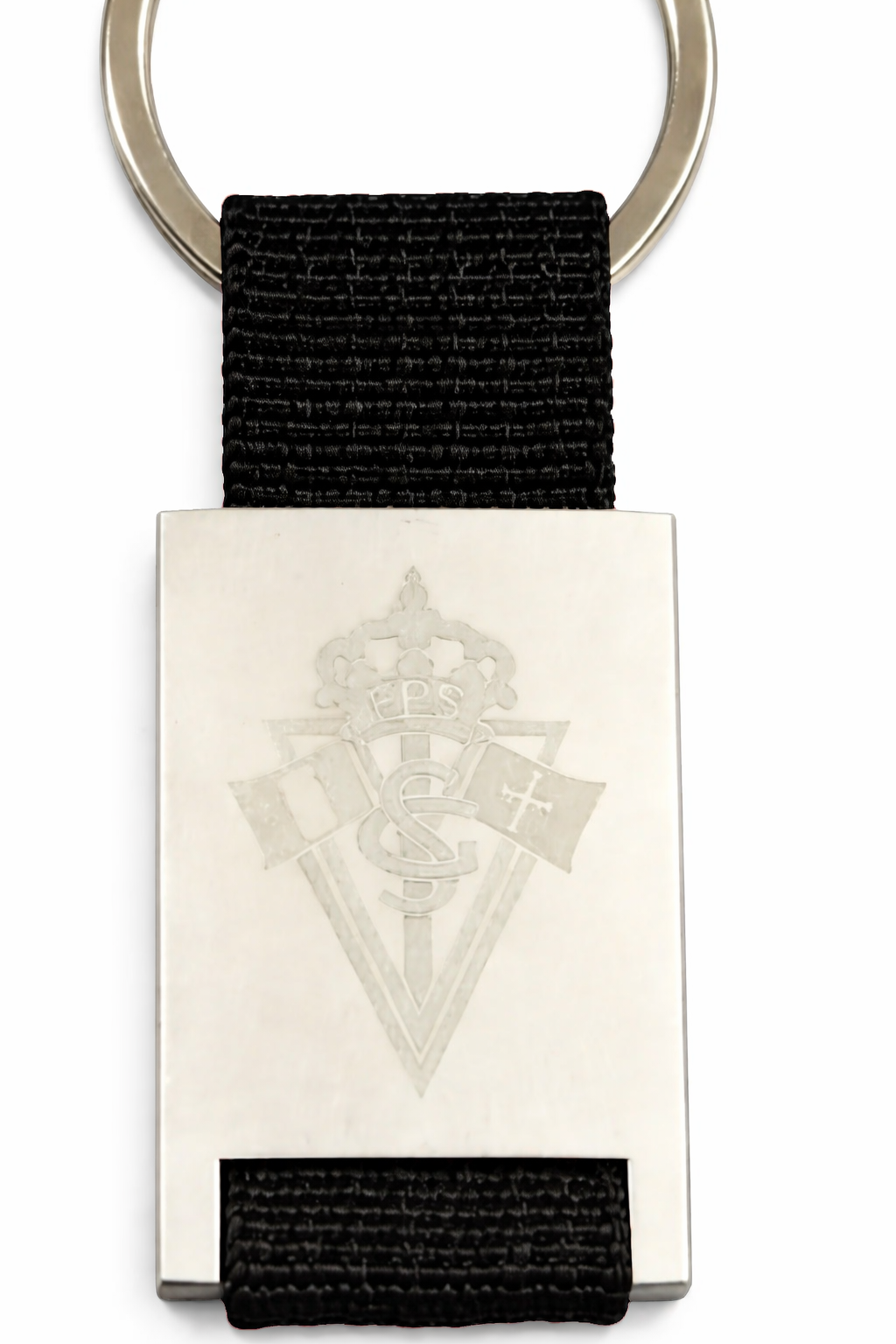 Pack 2 Llaveros Metálicos Federación de Peñas Sportinguistas – Cinta Roja Oficial FPS